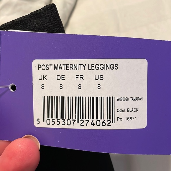 Seraphine postpartum shaping leggings size s nwt black - Picture 6 of 11